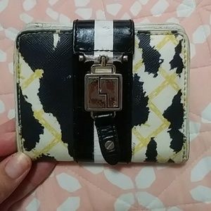 L.A.M.B. LEOPARD SMALL WALLET.